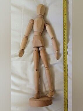 IKEA Natural Wood Poseable Mannequin. New Without Tags.